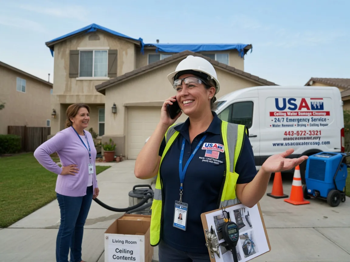 Ceiling Water Damage Restoration Lomax, IL FAQs